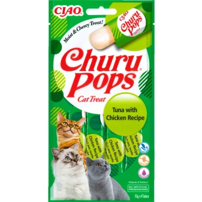 Abbildung von Inaba Churu Pops Katzensnack Thunfisch mit Huhn