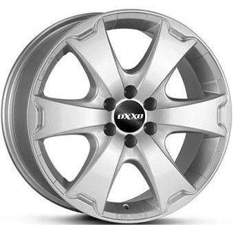 Abbildung von OXXO 6 loch 17Zoll 139mm Alufelge AVENTURA Brillantsilber lackiert OX13 751725 T7 07 Felge