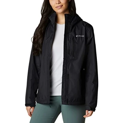 Abbildung von Columbia Pouring Adventure Jacket Hardshelljacke, Damen, Größe: Large, Black