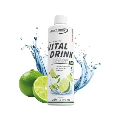 Abbildung von Vital Drink Zerop Grüntee Limette 500 ml Flasche