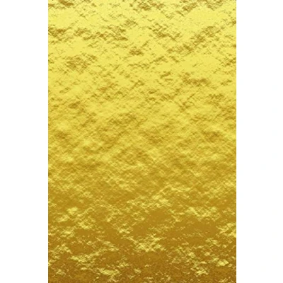 Abbildung von Goldenes Notizbuch Paperback LINIERT 6x9 Zoll ca. DIN A5 120 Seiten Tagebuch Journal Notizen Gold Golden