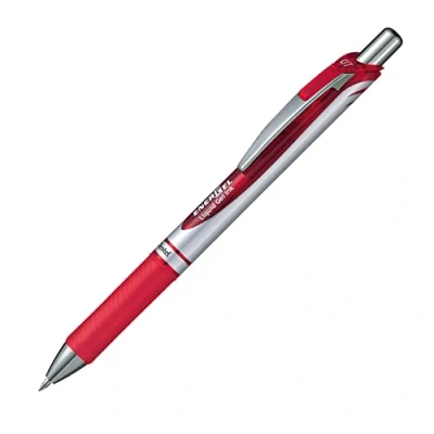 Abbildung von Pentel EnerGel XM BL77 Gelschreiber mit Druckmechanik, rot (1 Stück)