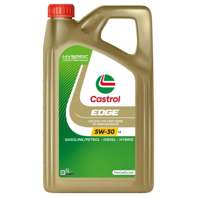 Abbildung von Castrol EDGE LL 5W 30 5l Motoröl 15F7E7 VOLKSWAGEN: Passat B6 Variant, Golf 5 Schrägheck, Touran I, AUDI: A6 C7 Limousine, A4 B9 Limousine