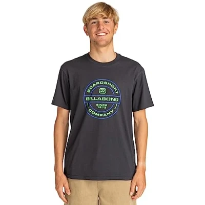 Abbildung von Billabong Rotor FILL Tshirt print, Herren, Größe: Medium, Black