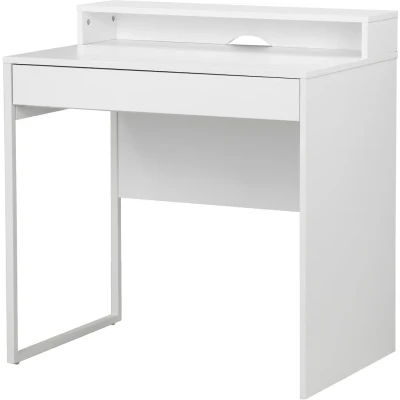 Abbildung von Places of Style Schreibtisch &quot;Moid, Computertisch in modernem Design&quot;, Breite 80 cm, mit Schublade, Kabeldurchlass &amp; Metallkufe