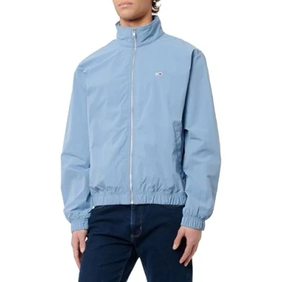 Abbildung von Tommy Jeans Essential Jacket Leichte Jacke, Herren, Größe: 52, Colorado blue