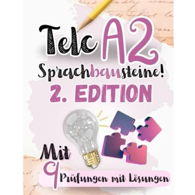 Abbildung von Prüfungstraining Deutsch A2: 9 telc A2 Sprachbausteine Prüfungen MIT Lösungen! Von Lehrern verfasst!: PRÜFUNGEN ... LÖSUNGEN, Band 9)
