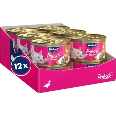 Abbildung von Vitakraft Posie Mousse Dose 85 g Katzenfutter Ente...