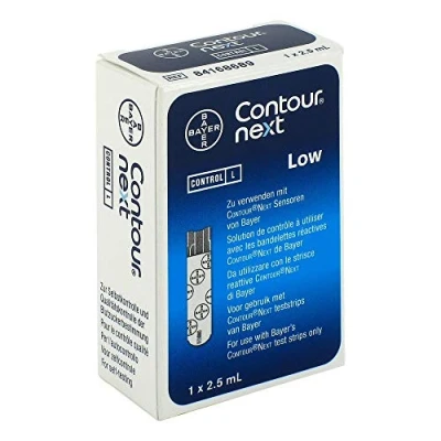 Abbildung von Contour Next Kontrolllösung niedrig 1 St