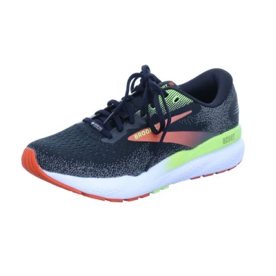 Abbildung von Brooks Ghost 16 GTX Laufschuh Neutral, Herren, Größe: 42.5, Black mandarin red green Schuhe