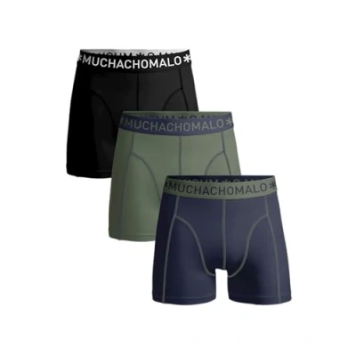 Abbildung von Muchachomalo Solid Boxers Herren (3 pack)