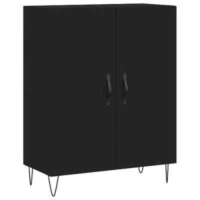 Abbildung von vidaXL Sideboard Schwarz 69,5x34x90 cm Holzwerkstoff (1 St)