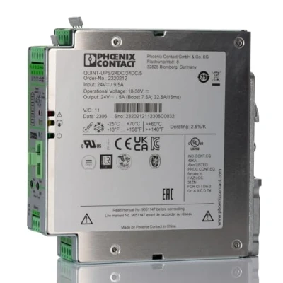Abbildung von Phoenix Contact QUINT UPS DIN Schienen USV Stromversorgung 120W, 24V dc / 40A