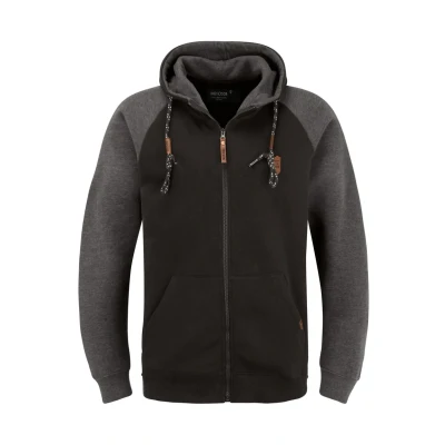 Abbildung von Indicode Jeans Idterence Sweatjacke, Herren, Größe: Small, Black