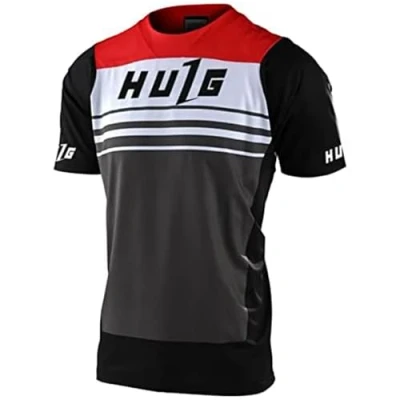 Abbildung von Herren Mountainbike MTB Top Kurzarm Atmungsaktiv Bequem Weich Feuchtigkeitstransport Radtrikot?Kurzarmtrikot Für Rennrad/Multisport/Fitness (style 21,XL)