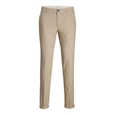 Abbildung von JACK&amp;JONES Herren JPSTMARCO JJHENRY Chino SN Chinohose, Crockery/Detail:Herringbone, 30W x 32L