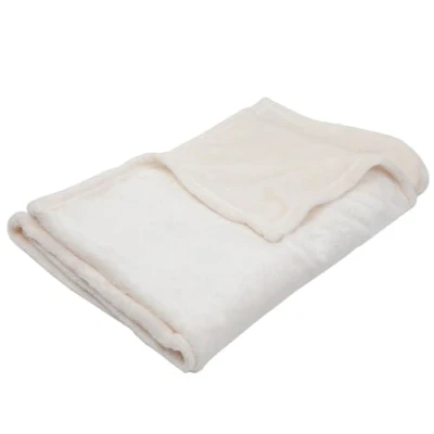 Abbildung von babyCalin Decke Ecru 75 x 100 cm