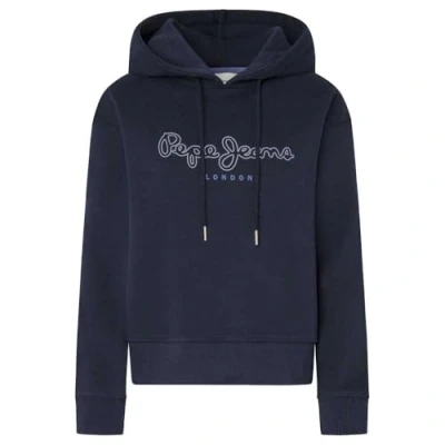 Abbildung von Pepe Jeans Damen Frida Hoodie Sweatshirt, Blau (Dulwich Blue), 46
