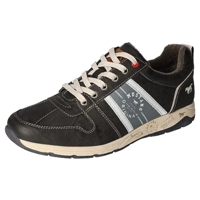 Abbildung von Mustang Sneaker low, Herren, Größe: 43, Grau Schuhe