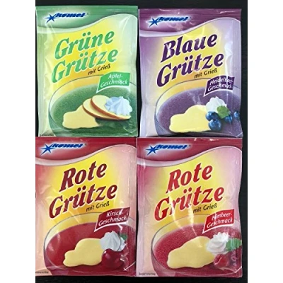 Abbildung von Rote Blaue Grüne Grütze 4&#039;er Mix von Komet freie Auswahl