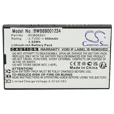 Abbildung von vhbw Akku Ersatz für Swisstone RCB06S01 Handy Smartphone Telefon (950 mAh, 3,7 V, Li Ion)