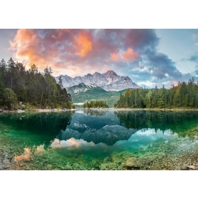 Abbildung von Ravensburger Puzzle 12000358 1000 Teile Zugspitze am Eibsee für Erwachsene und Kinder ab 14 Jahren, mit Landschafts Motiv, [Exklusiv bei Amazon]