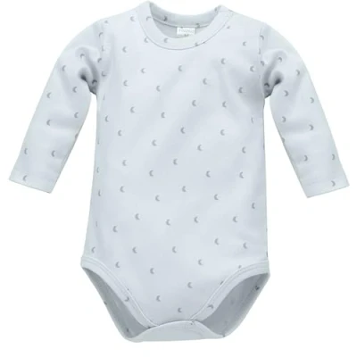 Abbildung von Pinokio Baby Jungen Long Sleeved Bodysuit Underwear, Blue Hello Moon, 62 EU