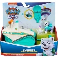 Abbildung von Paw Patrol Schneemobil mit Everest Figur, Snowboard und Henrietta Figur , Spielfahrzeug