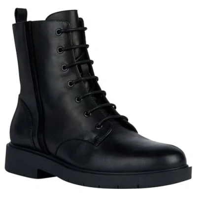 Abbildung von Geox Damen D SPHERICA EC1 Ankle Boot, Black, 37 EU