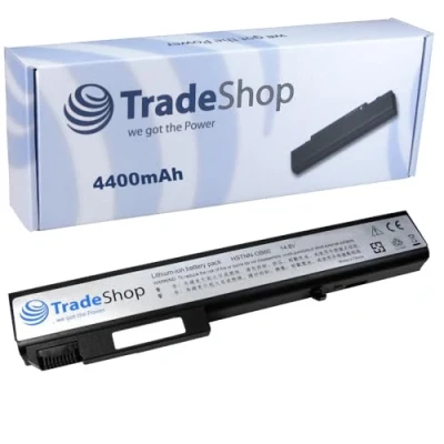 Abbildung von Trade Shop Akku 10,8V/11,1V 4400mAh für Hewlett Packard HP Compaq Elitebook 8530 8530p 8530w 8540w Mobile Workstation 8540p 8730p 8730w 8740w