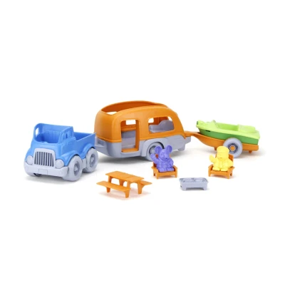 Abbildung von Green Toys RV Camper SET Minispielzeug für Kinder, Größe: One Size, Multi coloured