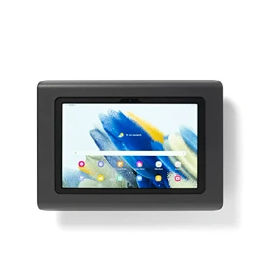 Abbildung von Tabdoq diebstahlsichere Wandhalterung kompatibel mit Samsung Galaxy TAB A9+ (2023) 11 Zoll, schwarz