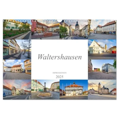 Abbildung von Waltershausen Impressionen (Wandkalender 2025 DIN A3 quer), CALVENDO Monatskalender