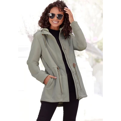 Abbildung von Lascana Parka, Damen, Größe: 38, Khaki