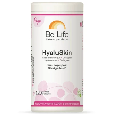 Abbildung von Be Life Hyaluskin Kapseln Hyaluronsäure Kollagen Q10 Vitamin C 120 Stk