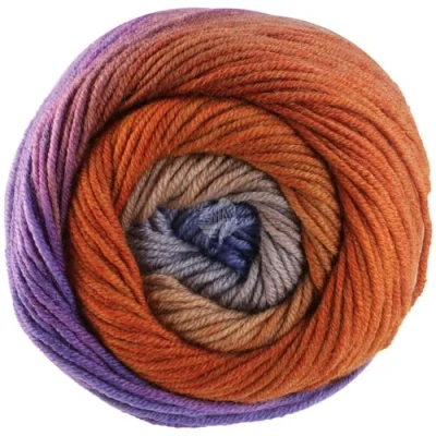 Abbildung von LANA GROSSA COOL WOOL BIG COLOR Häkelwolle, 240 m (Klassiker aus purer, extrafeiner Merinowolle, waschmaschinenfest und filzfrei), 100 g