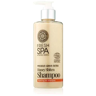 Abbildung von Natura Siberica Fresh Spa Bania Detox Honey Sbiten Organic Shampoo, 300 ml
