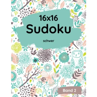 Abbildung von 16x16 Sudoku Schwer: Großdruck für Erwachsene