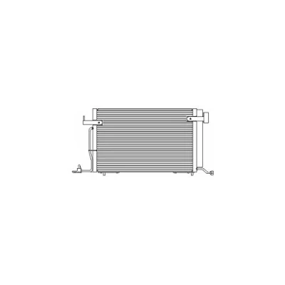 Abbildung von DELPHI TSP0225176 Klimakondensator mit Trockner 14 CITROËN: Berlingo / First I, I Kastenwagen, Xsara Kombi