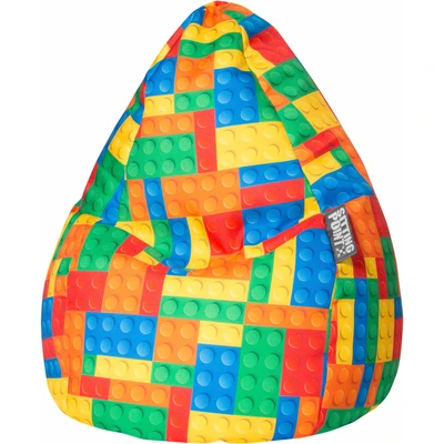 Abbildung von Sitting Point Sitzsack &quot;Bricks L&quot;, Digitaldruck