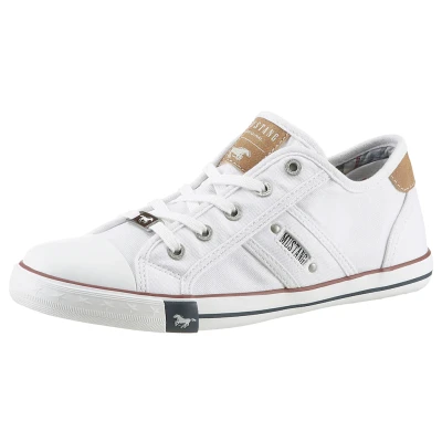 Abbildung von Mustang Shoes Sneaker, mit Markenlabel, Freizeitschuh, Halbschuh, Schnürschuh