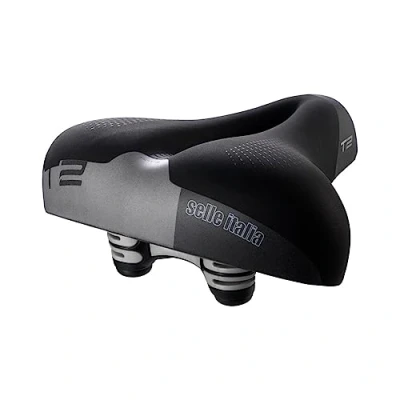 Abbildung von SELLE ITALIA Siodło TOURING T 2 FLOW S (id match L2) Fec Alloy 7x9, soft tek, sort (NEW)