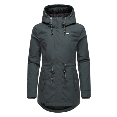 Abbildung von Ragwear Monadis Wintermantel, Damen, Größe: XS, Dark grey