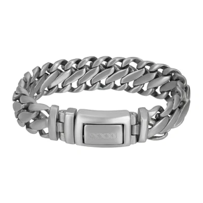 Abbildung von iXXXi Men Edelstahlarmband Italy mattes Silber 20.5cm