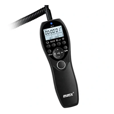 Abbildung von ayex Timer Fernauslöser AX 3 Kompatibel mit Sony S2 zB A7SIII A7RIV A9 A7R A6500 A58 NEX 3N DSC HX400 RX100 Low/High Speed Serienbilder Langzeitbelichtung Bulb zeitgesteuertes Auslösen