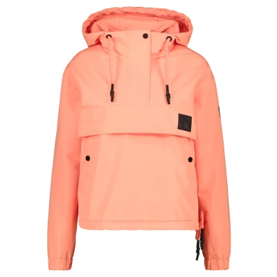 Abbildung von alife &amp; kickin Niviaak A ÜBERGANGS Windbreaker, Damen, Größe: Large, Fresh papaya