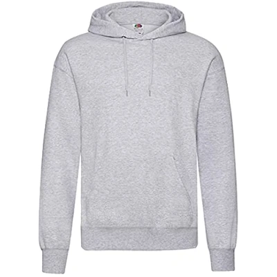 Abbildung von Fruit of the Loom Hooded Sweat Größen (3XL, Heather Grey)
