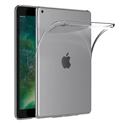 Abbildung von AICEK iPad 9.7 2017 Hülle, Transparent Silikon Schutzhülle für Case Crystal Clear Durchsichtige TPU Bumper (9,7 Zoll) hülle