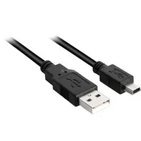 Abbildung von USB 2.0 Kabel, A Stecker &gt; Mini