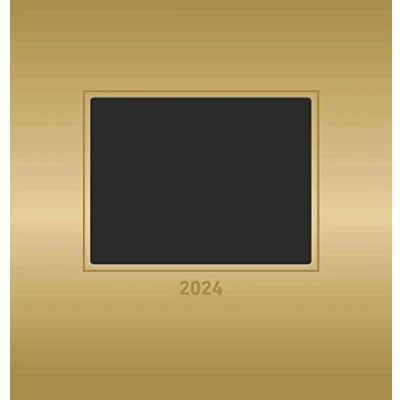 Abbildung von Foto Bastelkalender Gold 2024 Do it yourself calendar 21x22 cm datiert Kreativkalender Kalender Alpha Edition